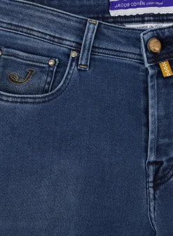 Jacob Cohën Bard Slim-Fit Jeans Blauw Best Sale