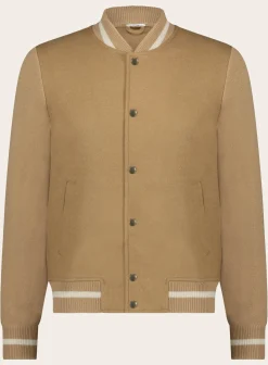 OGÉR Italian Knitwear Baseball Jacket Best Sale