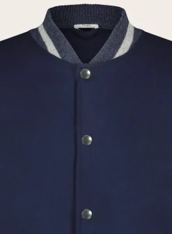 OGÉR Italian Knitwear Baseball Jacket Best Sale