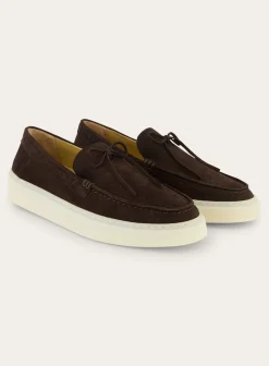 Posa Boat Loafer Van Suede Best Sale