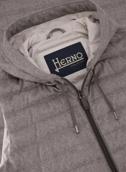 Herno Bodywarmer Van Cashmere Taupe Store