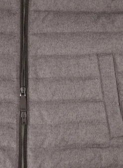 Herno Bodywarmer Van Cashmere Taupe Store