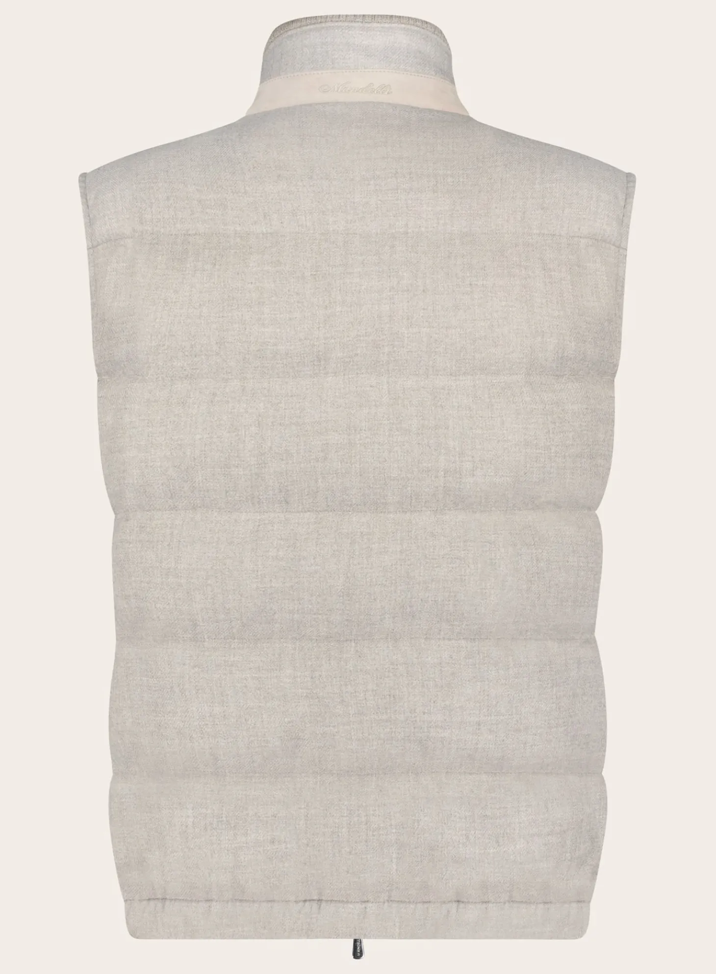 Mandelli Bodywarmer Van Wol Grijs Hot