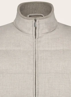 Mandelli Bodywarmer Van Wol Grijs Hot