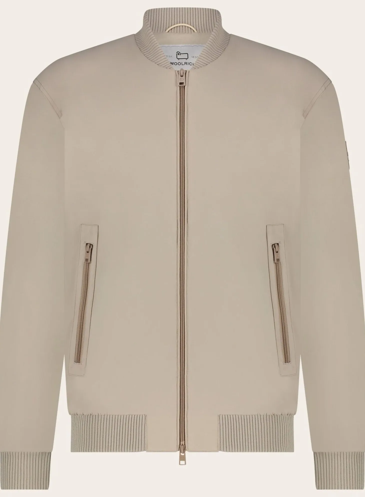 Woolrich Bomberjack Beige Cheap