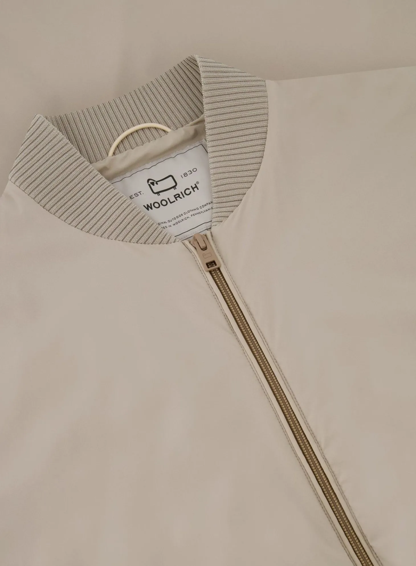 Woolrich Bomberjack Beige Cheap