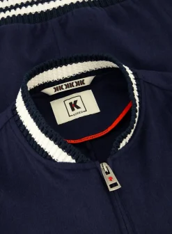 KIRED Bomberjack Van Cashmere Blue Navy Cheap