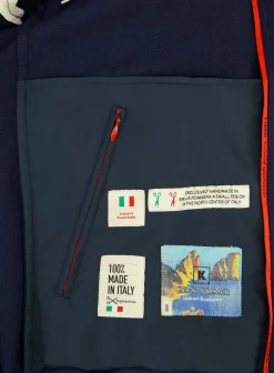 KIRED Bomberjack Van Cashmere Blue Navy Cheap