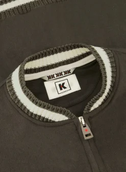 KIRED Bomberjack Van Cashmere Groen Outlet