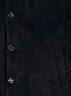 KIRED Bomberjack Van Suede Blue Navy Store