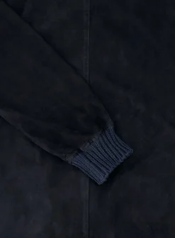 KIRED Bomberjack Van Suede Blue Navy Store