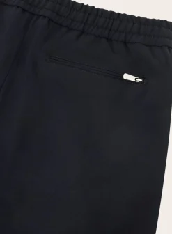 Marco Pescarolo Carraciolo Pantalon Van Wol Blue Navy Clearance