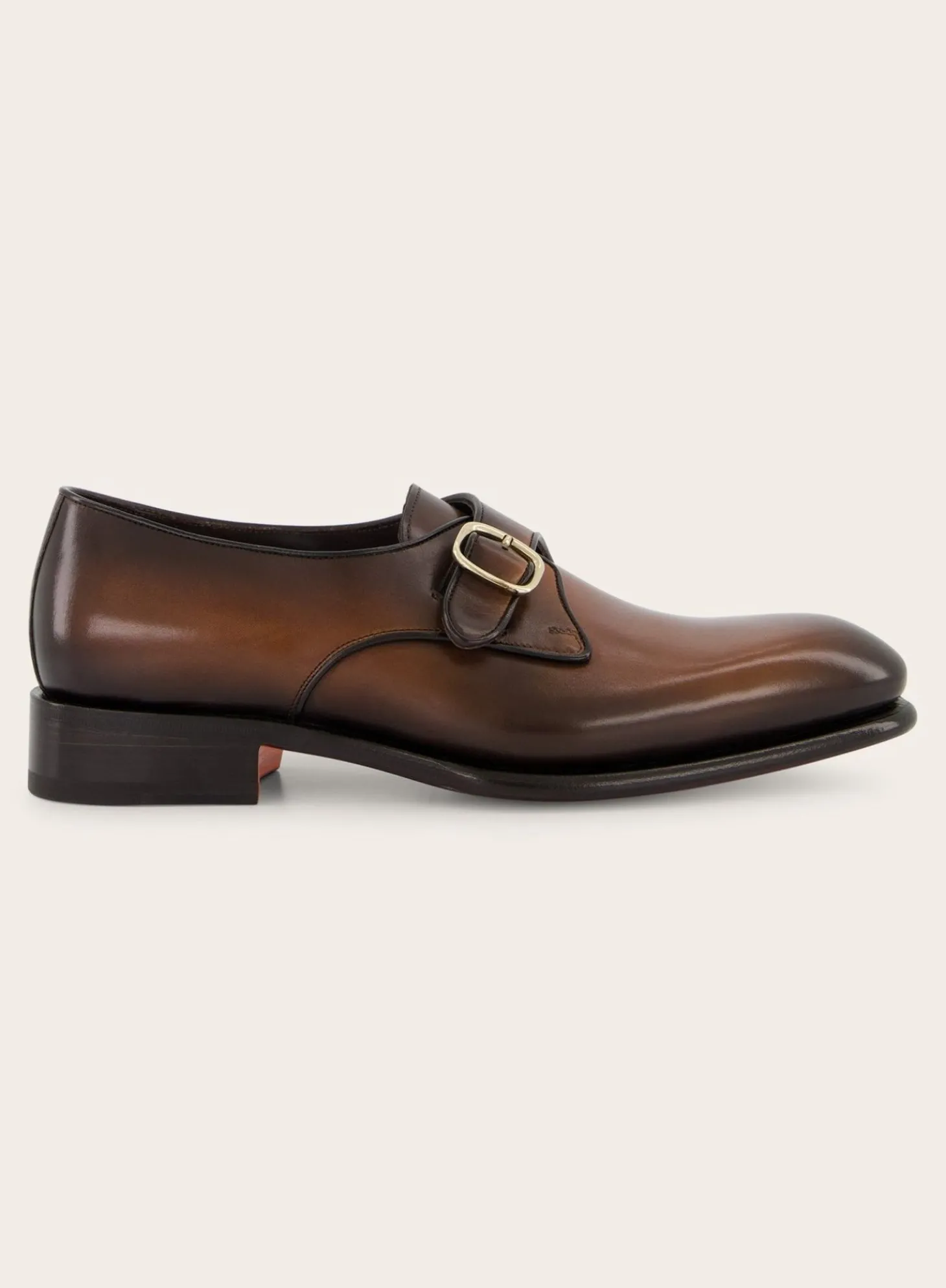 Santoni Carter Gespschoenen Van Leer D.Bruin Cheap
