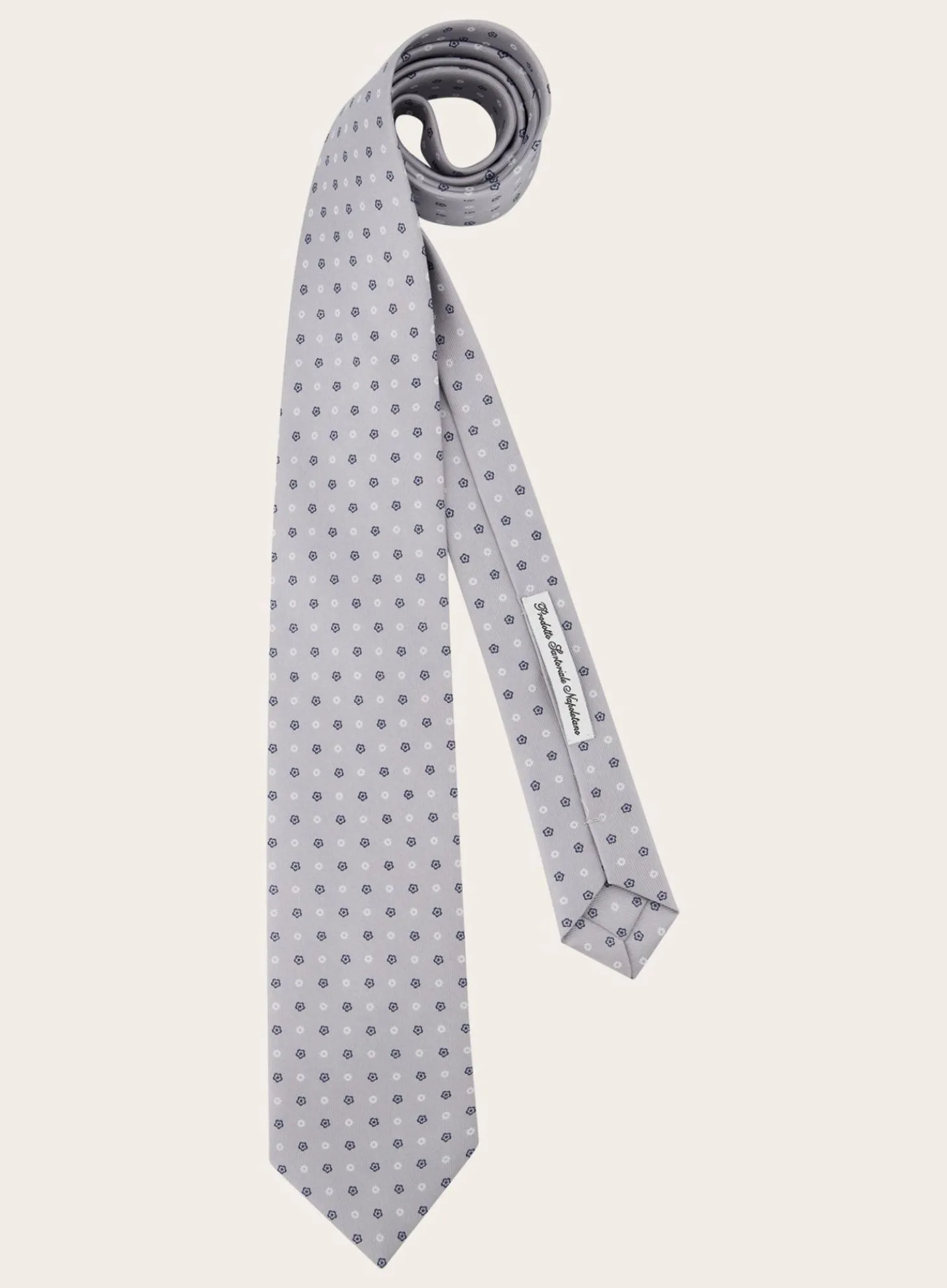 Eugenio Marinella Classic Stropdas Met Print Van Zijde Cheap