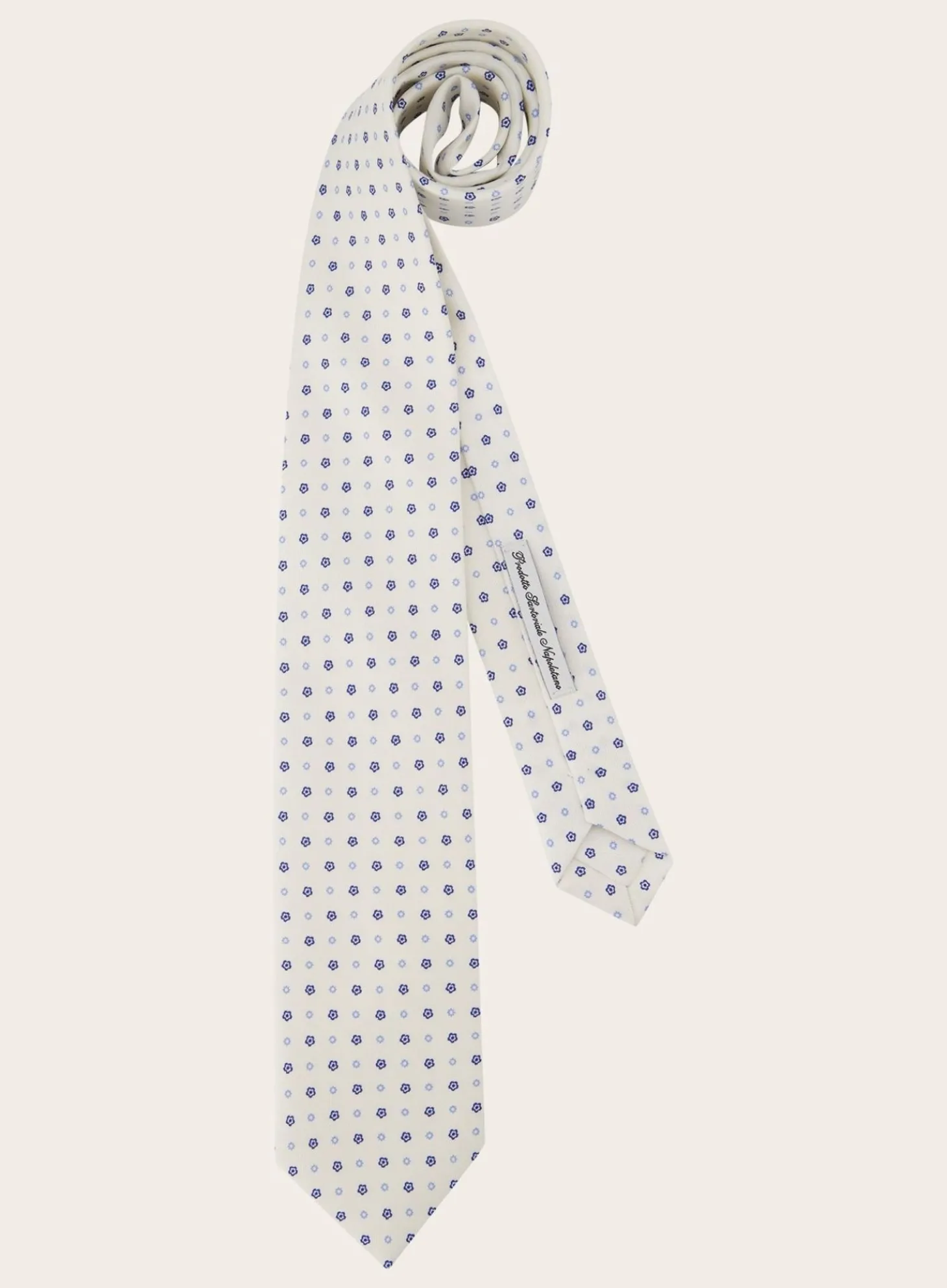 Eugenio Marinella Classic Stropdas Met Print Van Zijde Cheap