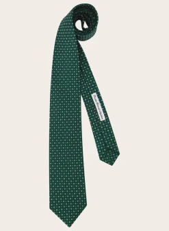 Eugenio Marinella Classic Stropdas Met Print Van Zijde Cheap