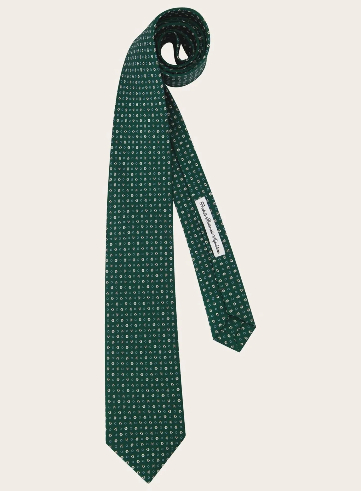 Eugenio Marinella Classic Stropdas Met Print Van Zijde Cheap