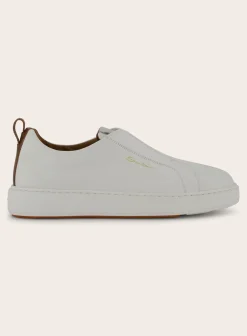 Santoni Clean Icon Sneakers Van Leer New