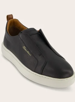 Santoni Clean Icon Sneakers Van Leer New