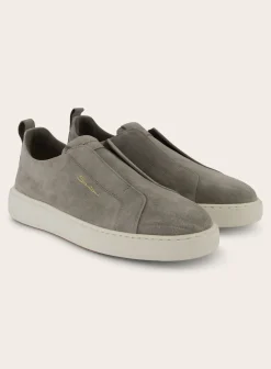 Santoni Clean Icon Sneakers Van Leer New