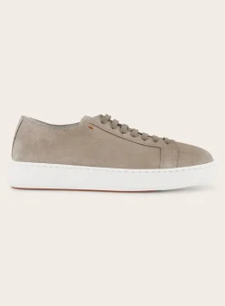 Santoni Clean Icon Sneakers Van Suede Sale