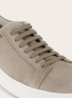 Santoni Clean Icon Sneakers Van Suede Sale