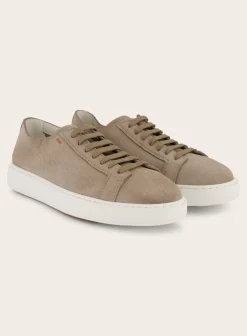 Santoni Clean Icon Sneakers Van Suede Sale