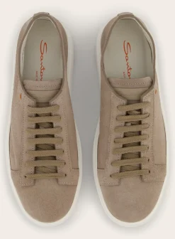 Santoni Clean Icon Sneakers Van Suede Sale