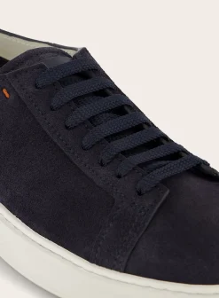 Santoni Clean Icon Sneakers Van Suede Sale