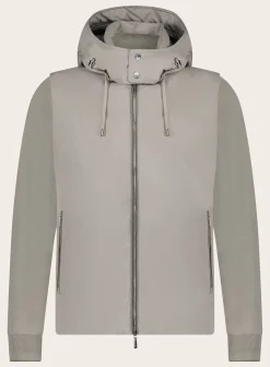 Moorer Converteerbare Jack Met Afritsende Mouwen Fashion