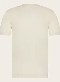 FEDELI Crewneck T-Shirt Van Katoen Flash Sale