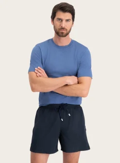 FEDELI Crewneck T-Shirt Van Katoen Flash Sale