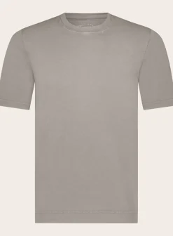 FEDELI Crewneck T-Shirt Van Katoen Flash Sale