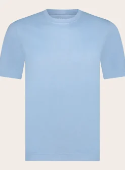 FEDELI Crewneck T-Shirt Van Katoen Flash Sale