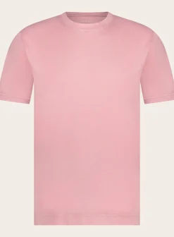 FEDELI Crewneck T-Shirt Van Katoen Flash Sale