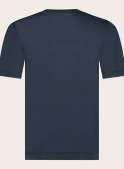 FEDELI Crewneck T-Shirt Van Katoen Flash Sale