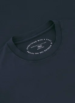 FEDELI Crewneck T-Shirt Van Katoen Flash Sale