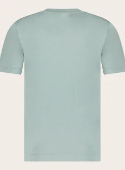 FEDELI Crewneck T-Shirt Van Katoen Flash Sale