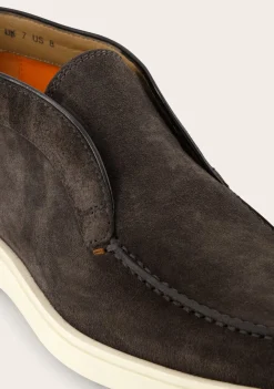 Santoni Detroit Instappers Van Suede Cheap