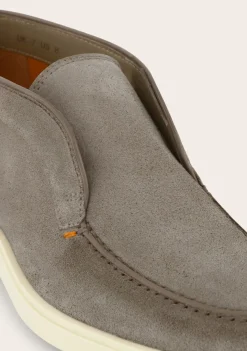 Santoni Detroit Instappers Van Suede Cheap