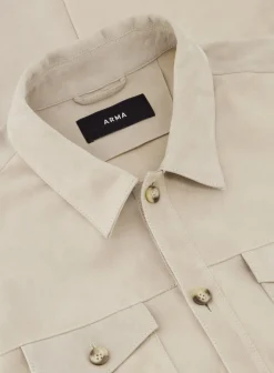 ARMA Dex Overshirt Van Suede Online