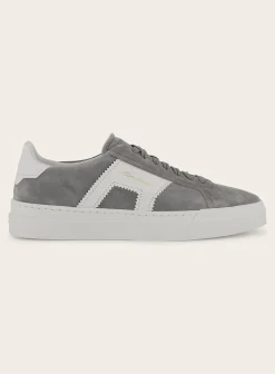 Santoni Double Buckle Sneakers Van Suede Store
