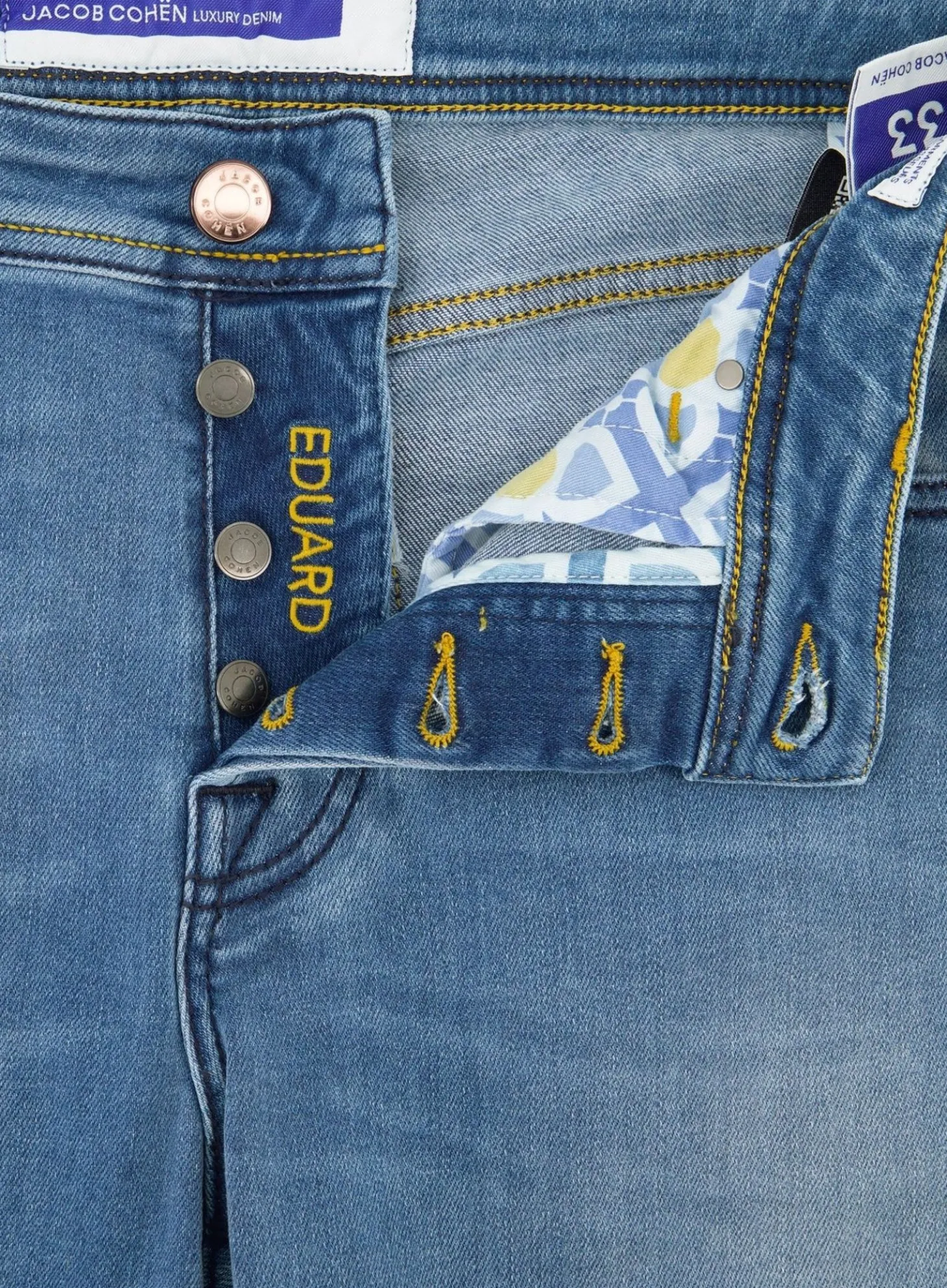 Jacob Cohën Eduard Regular-Fit Jeans Blauw Fashion