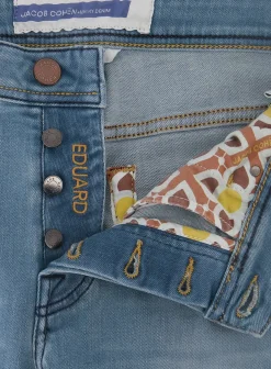 Jacob Cohen Eduard Regular-Fit Jeans L.Blauw Clearance
