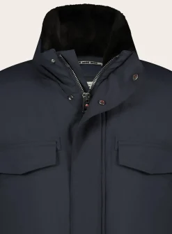 KIRED Field Winterjacket Blue Navy Discount