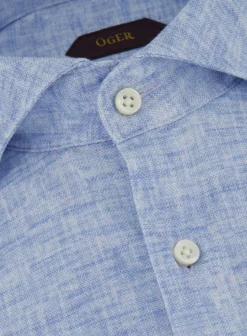 OGÉR Gemeleerd Shirt Van Katoen Online