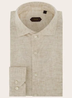 OGÉR Gemeleerd Shirt Van Katoen Online