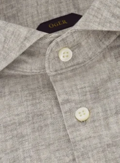 OGÉR Gemeleerd Shirt Van Katoen Online