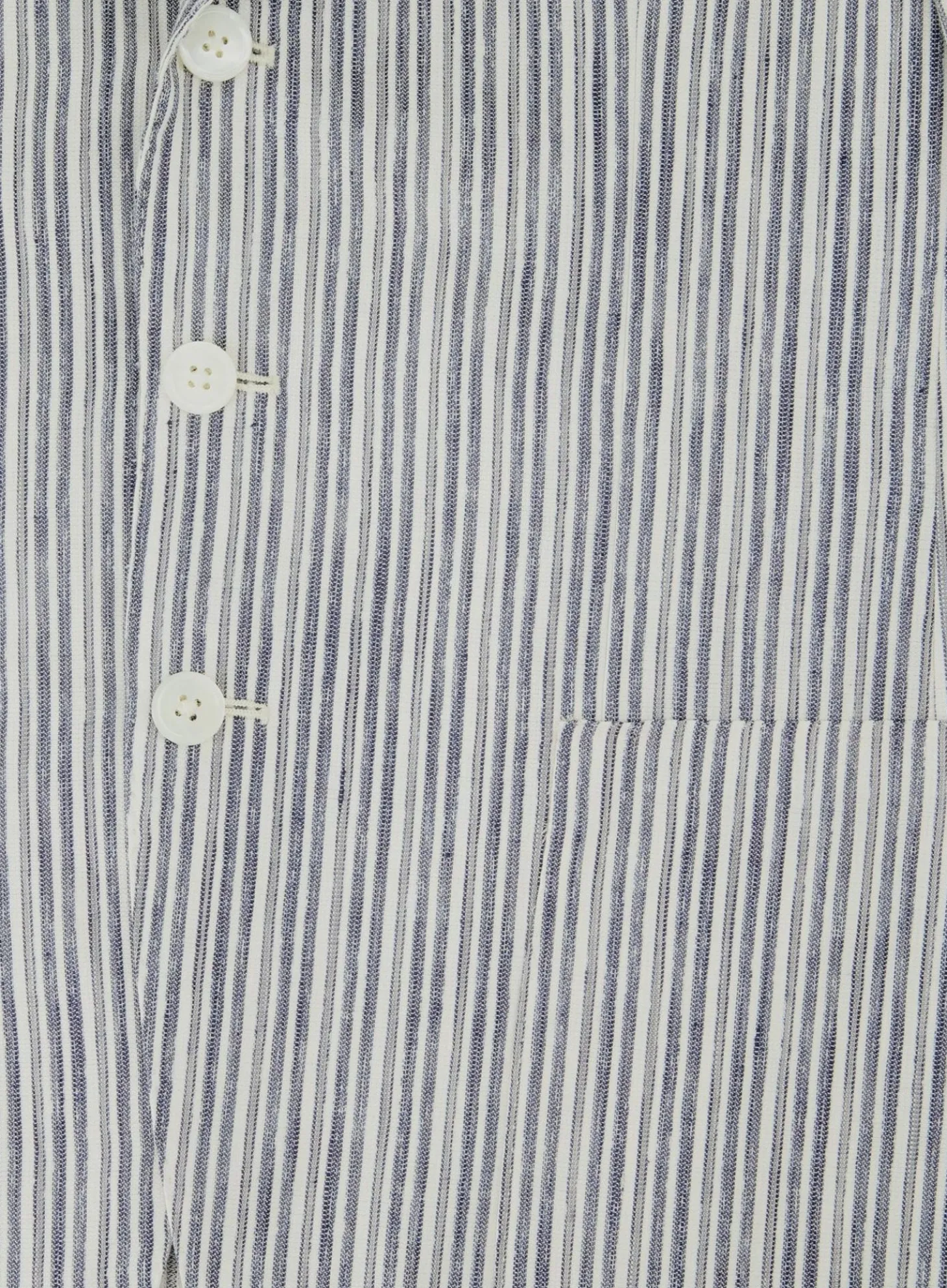 Isaia Gestreept Jasje Van Linnen Multicolor Discount