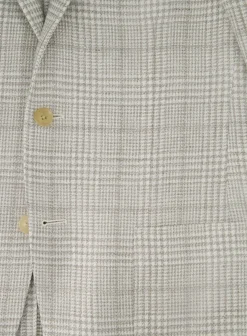 Corneliani Glencheck Jasje Van Wol Beige Hot